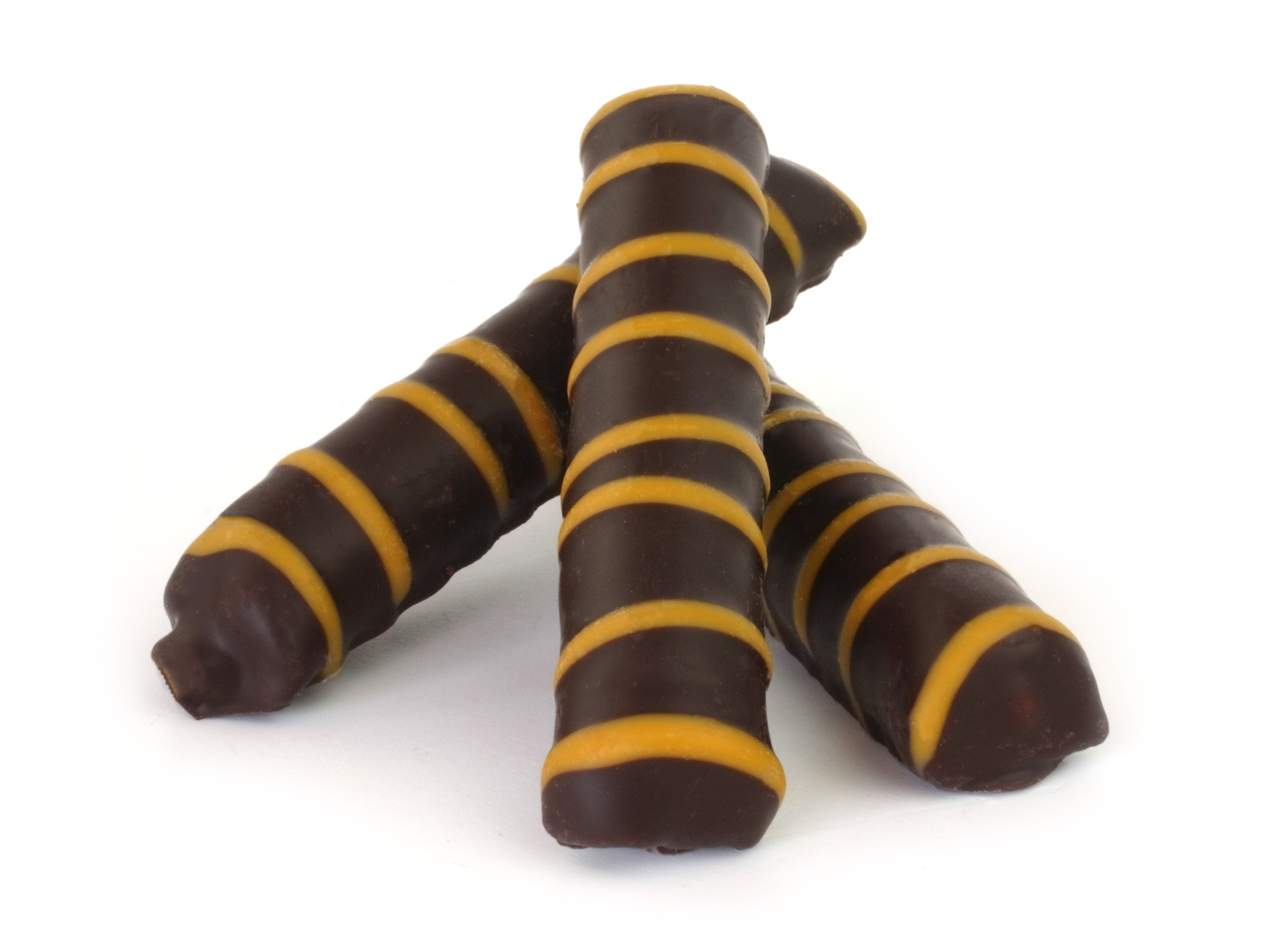 Kokos-Orangenstäbchen in Zartbitterschokolade 100 g