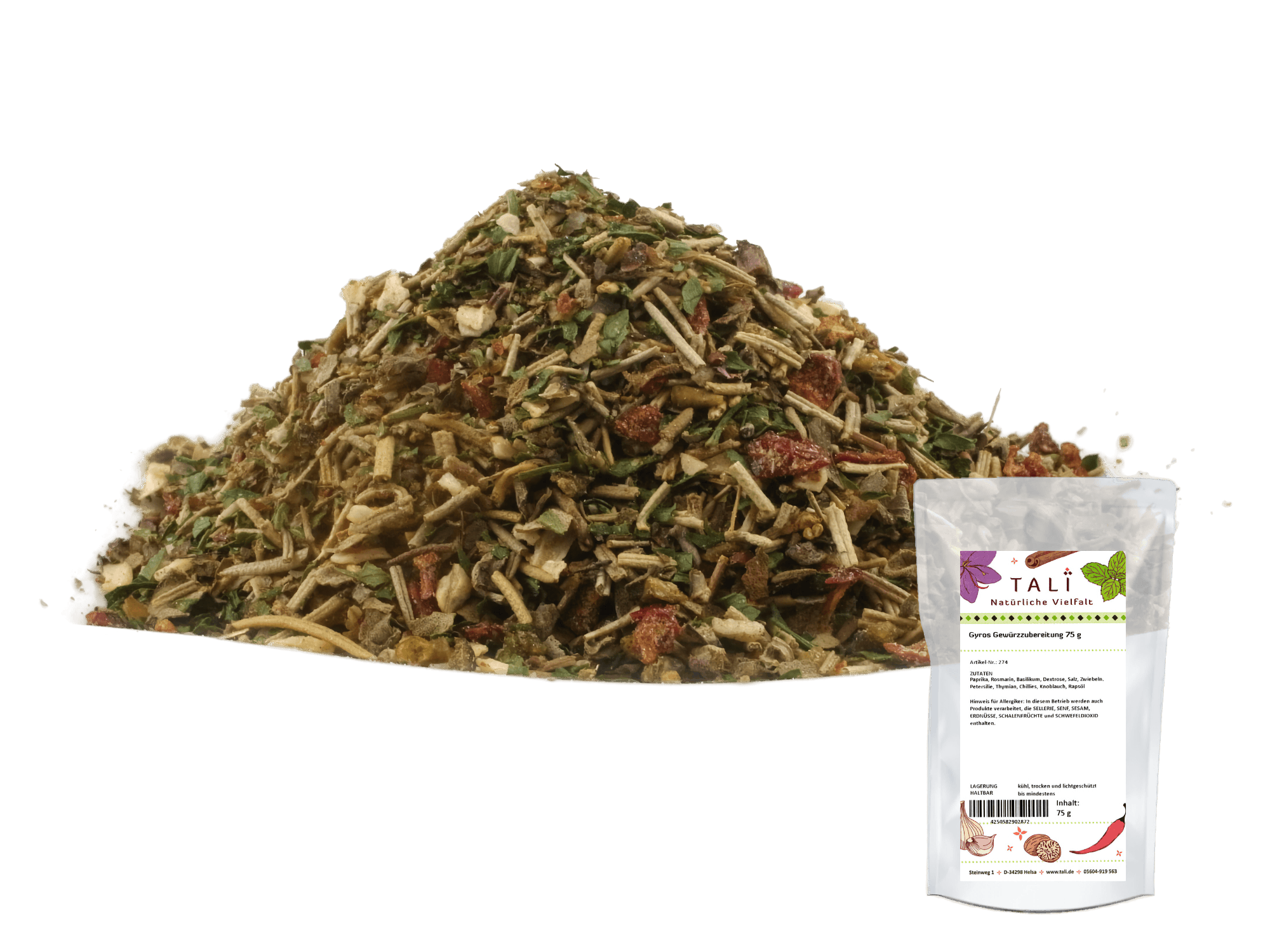 Gyros Gewürzzubereitung 75 g