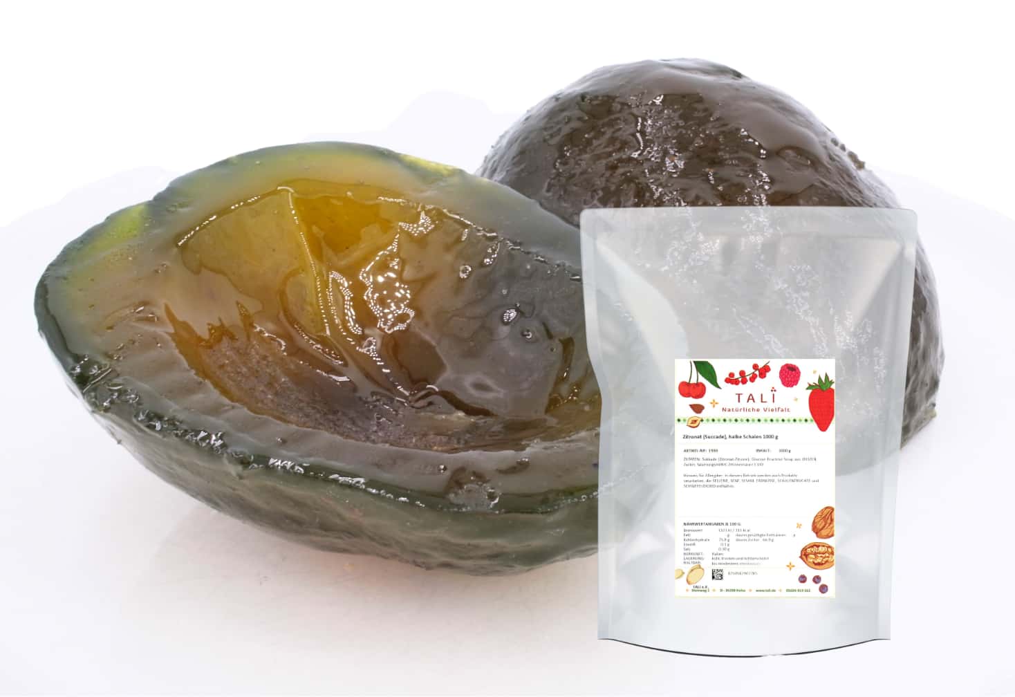 Zitronat (Succade), halbe Schalen 2 kg