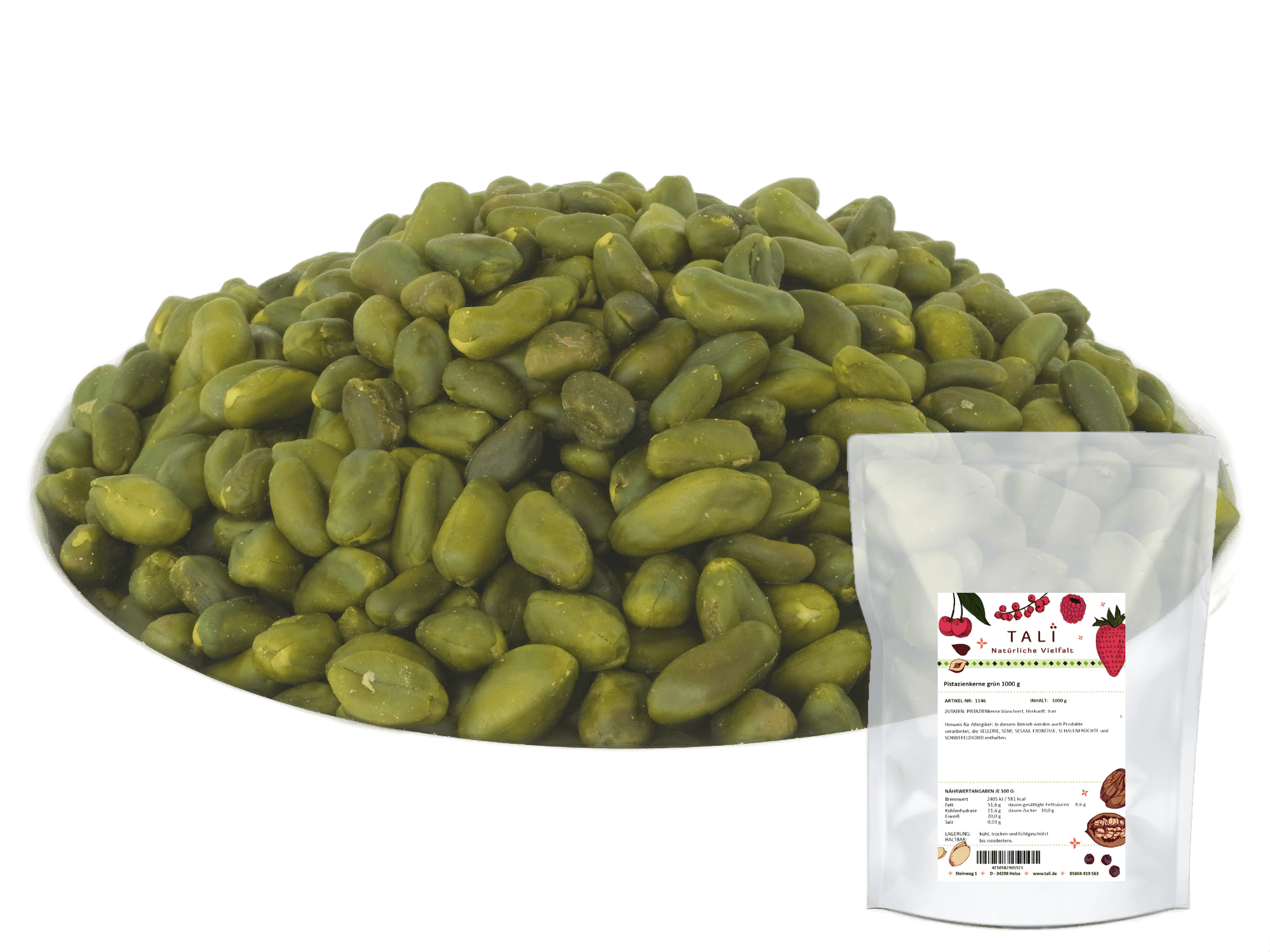 Pistazienkerne grün 1000 g