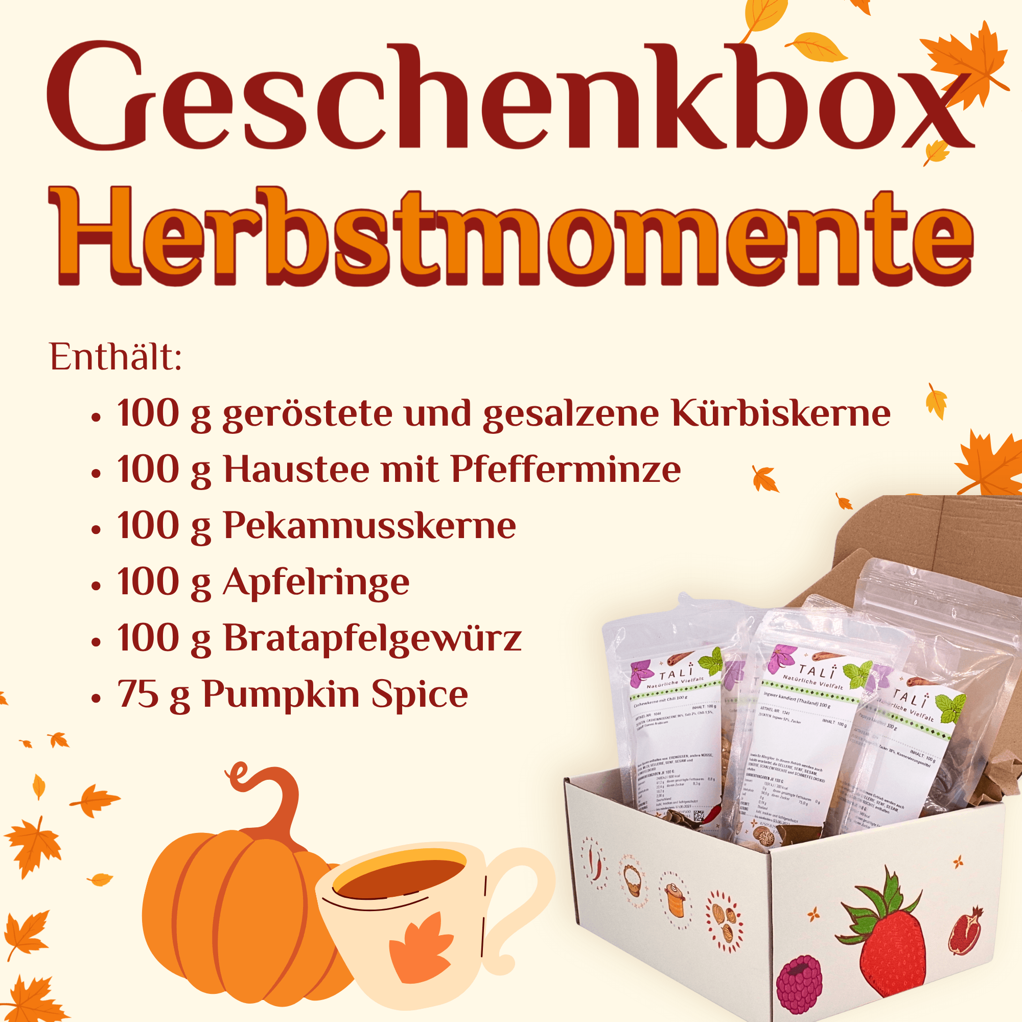 Geschenkbox "Herbstmomente"