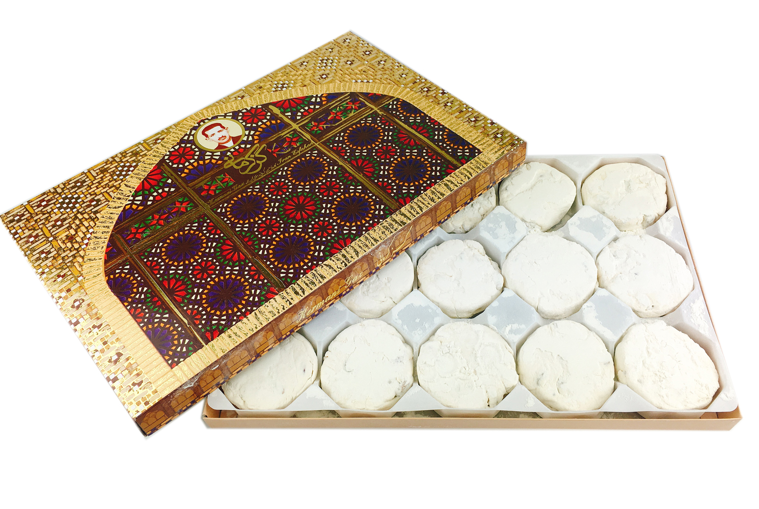 Kermani Gaz in Mehl mit 28% Pistazien, 450g