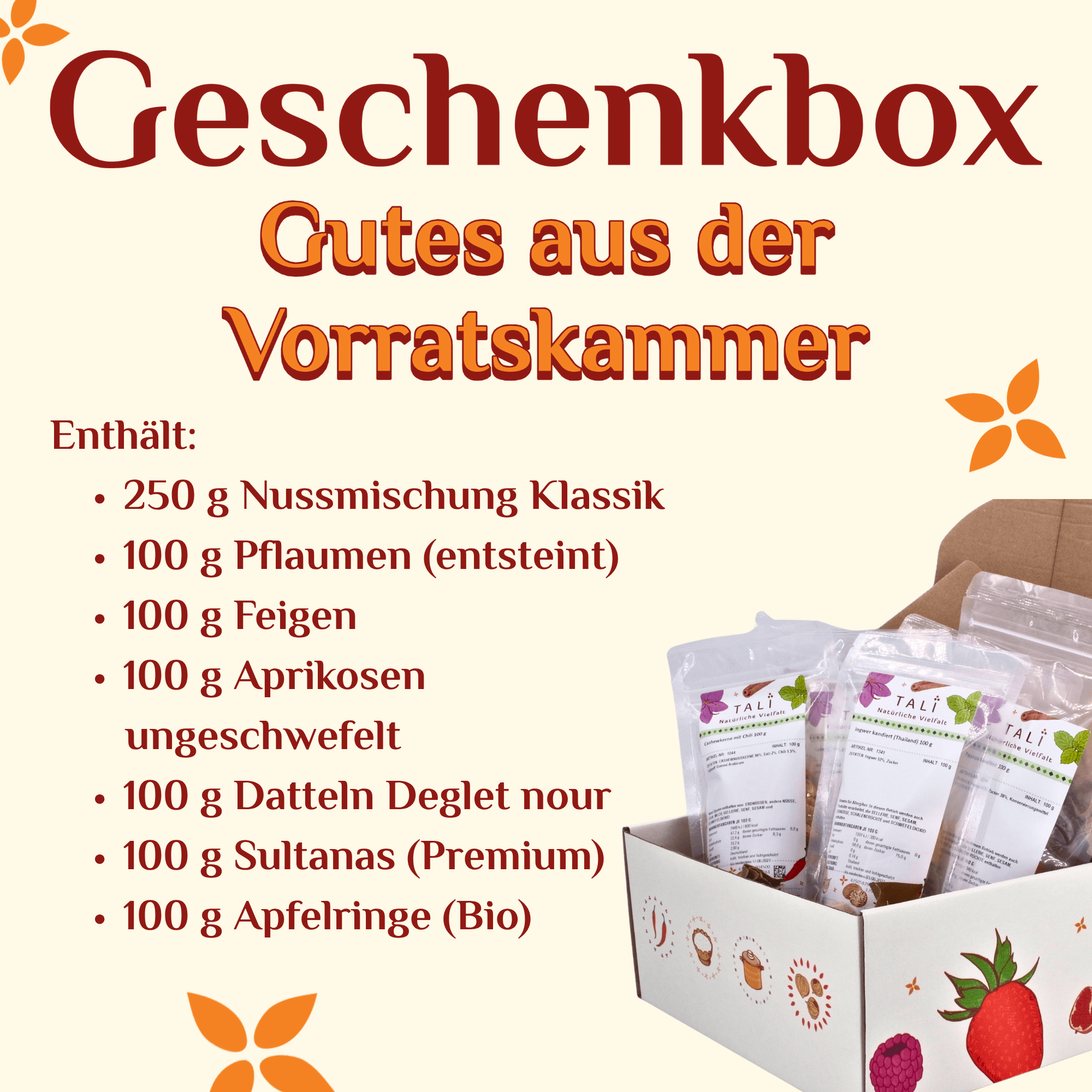 Geschenkbox "Gutes aus der Vorratskammer"