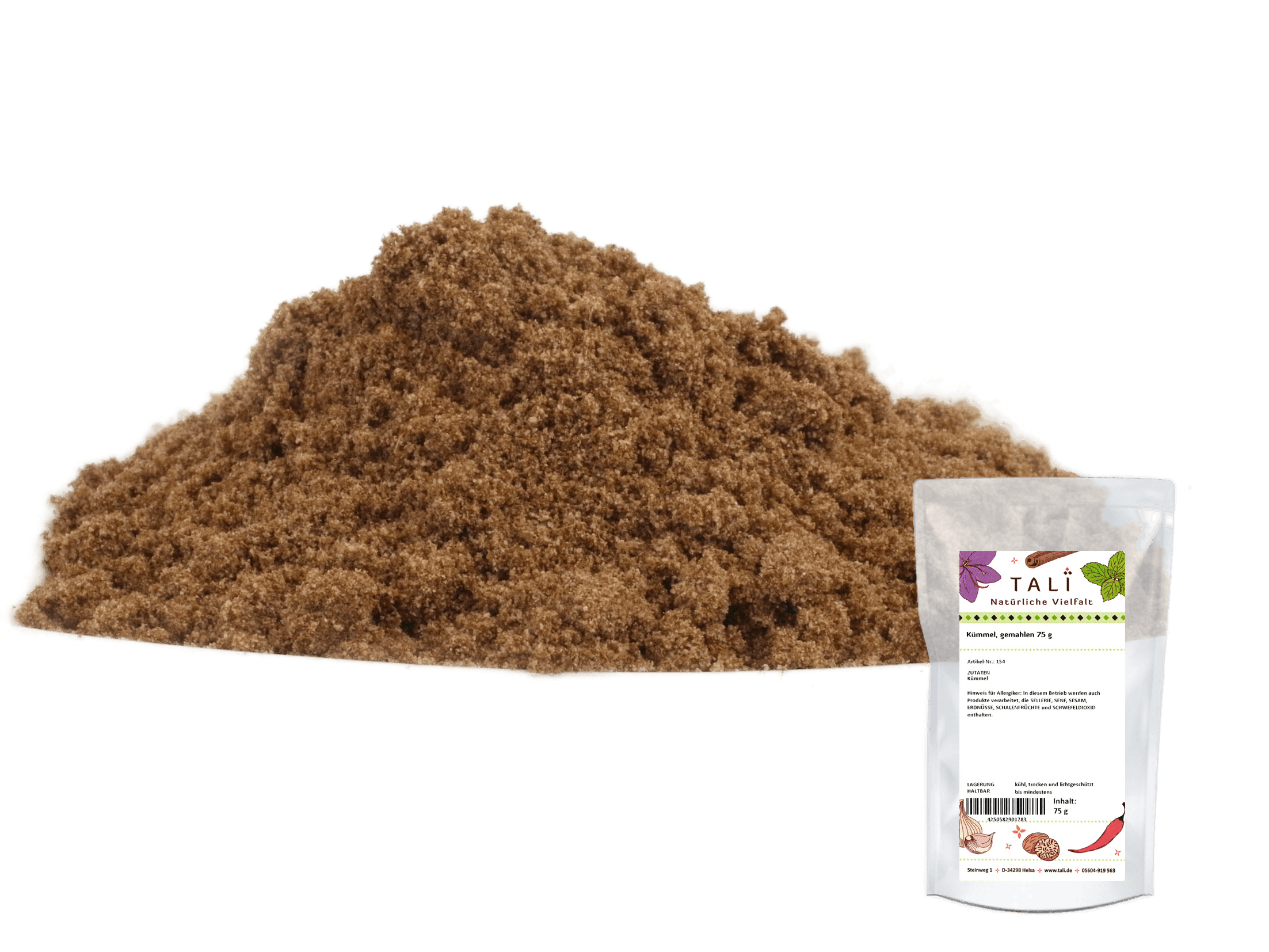 Kümmel, gemahlen 75 g