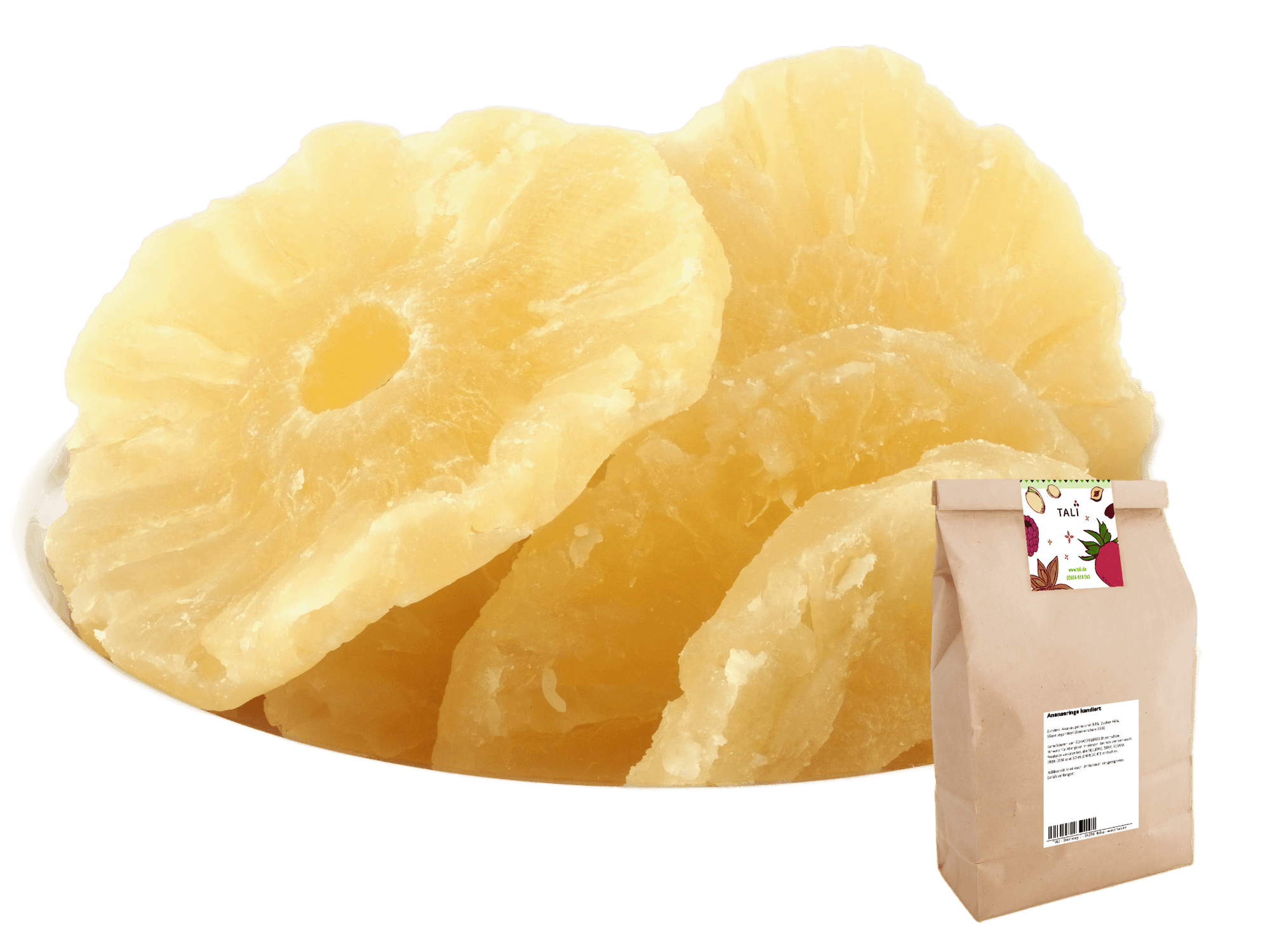 Ananasringe kandiert 100 g