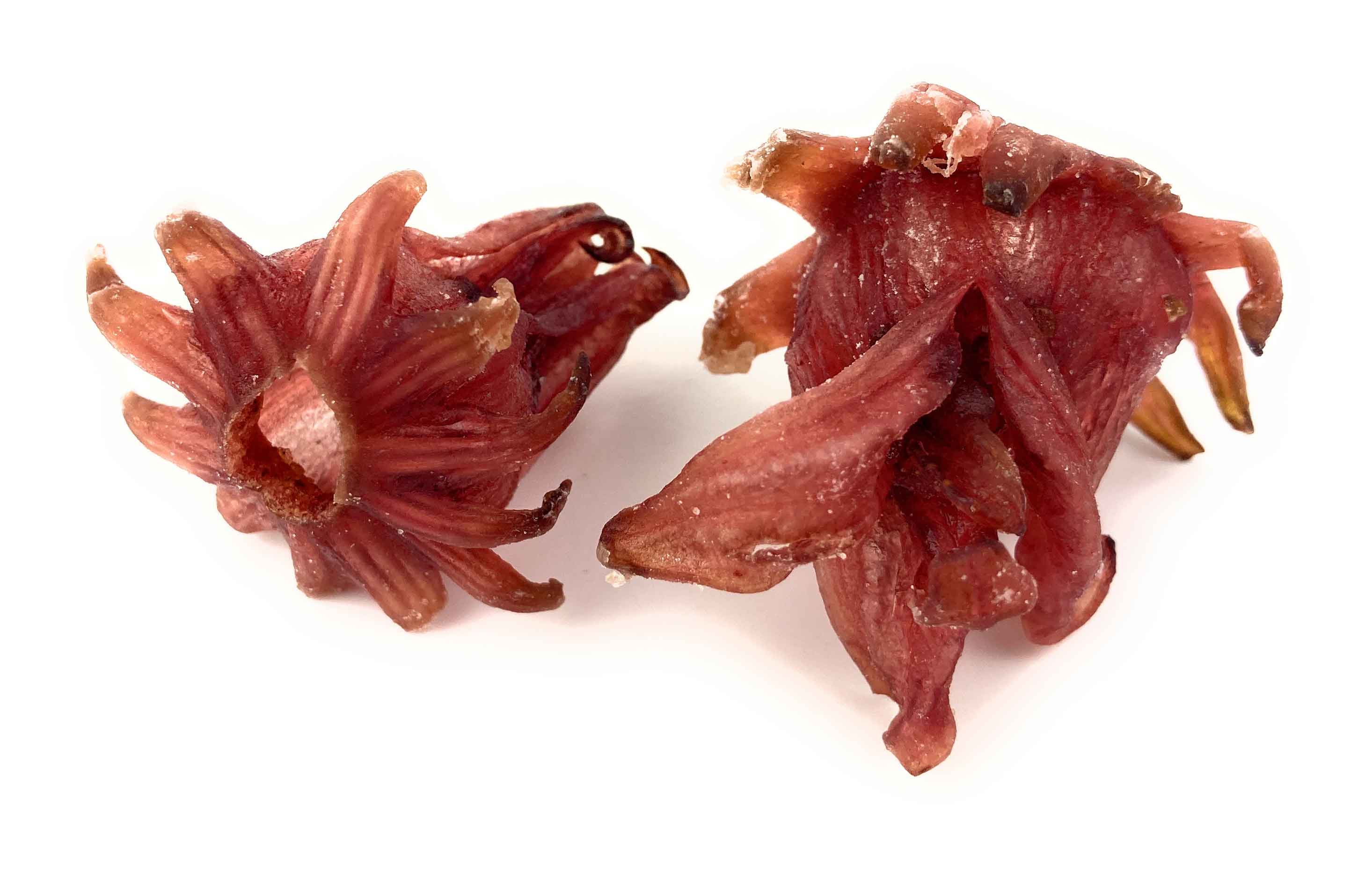 Hibiscusblüten kandiert 100 g Beutel