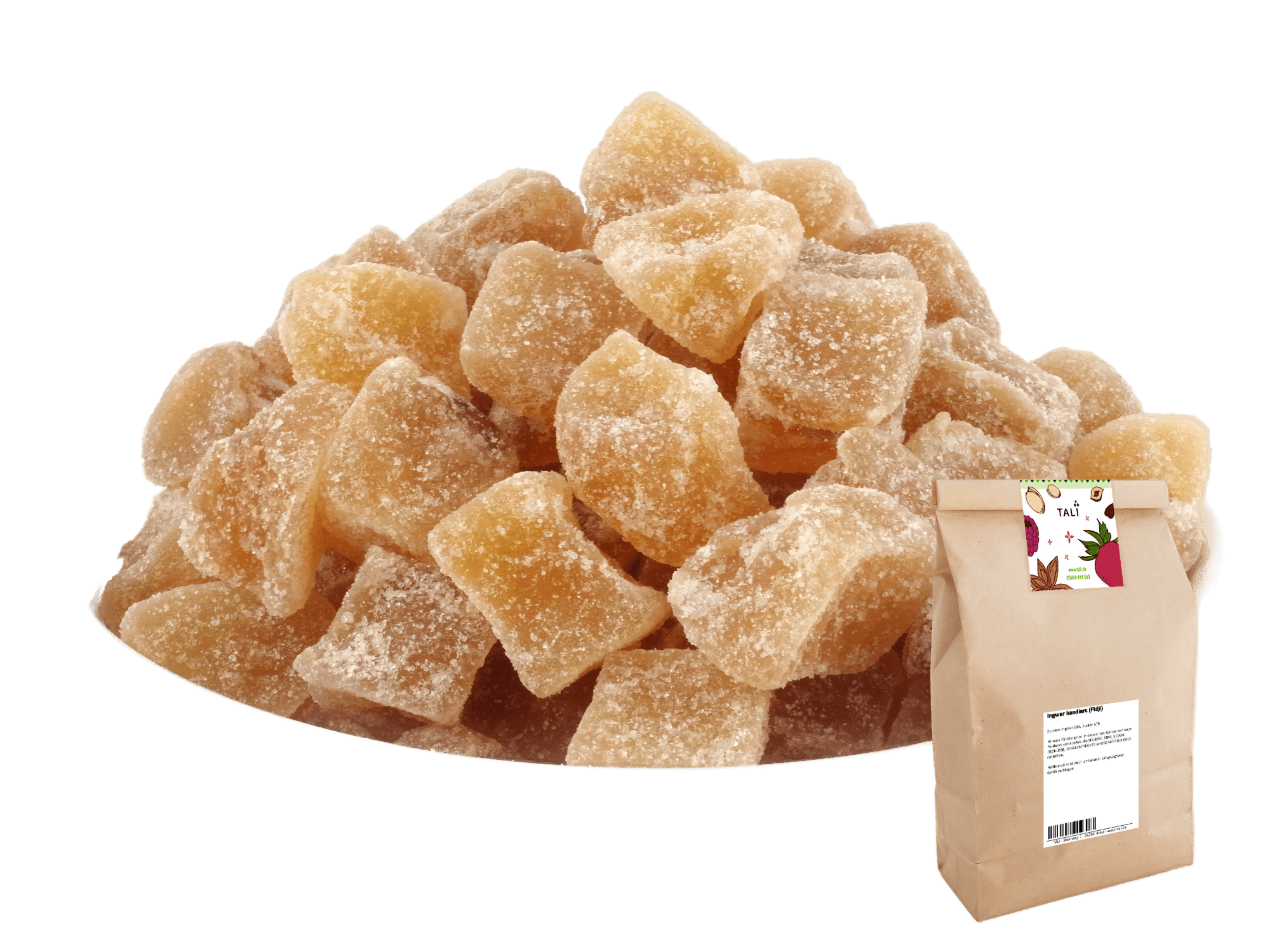 Ingwer kandiert (Fidji) 100 g