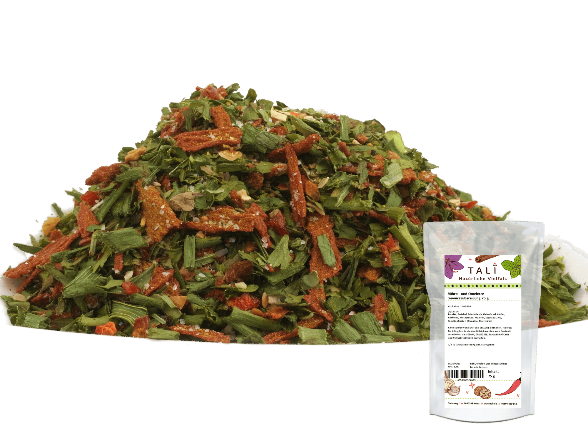 Rührei- und Omelette-Gewürzzubereitung 75 g