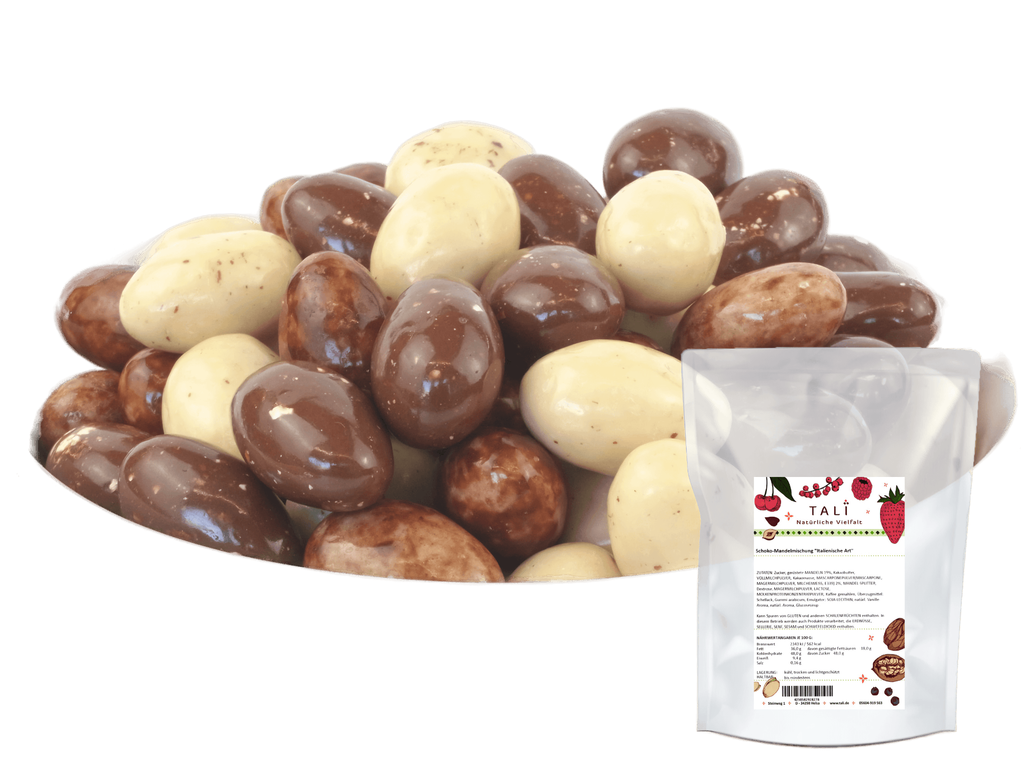 Schoko-Mandelmischung "Italienische Art" 500 g