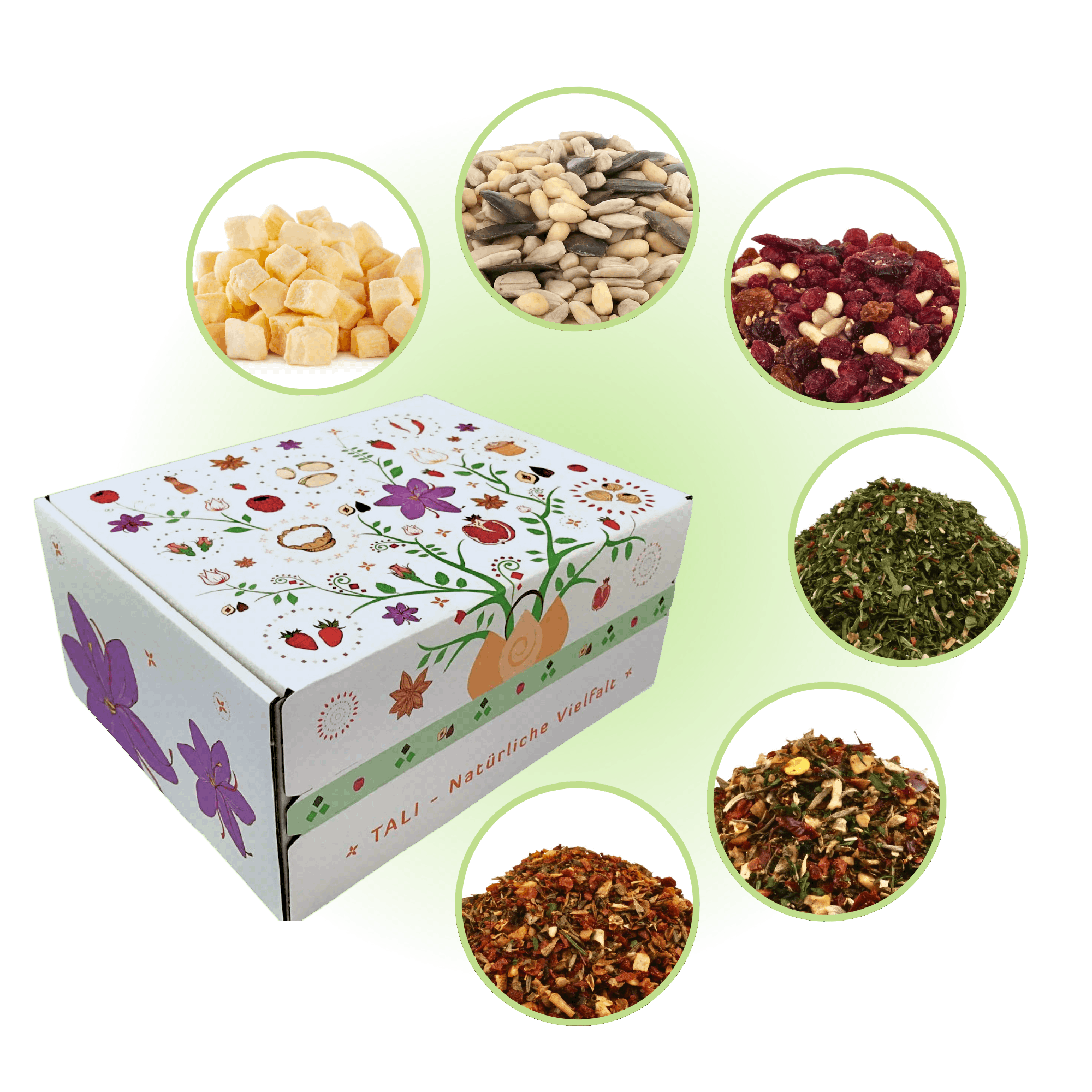 Geschenkbox "Salat-Toppings"