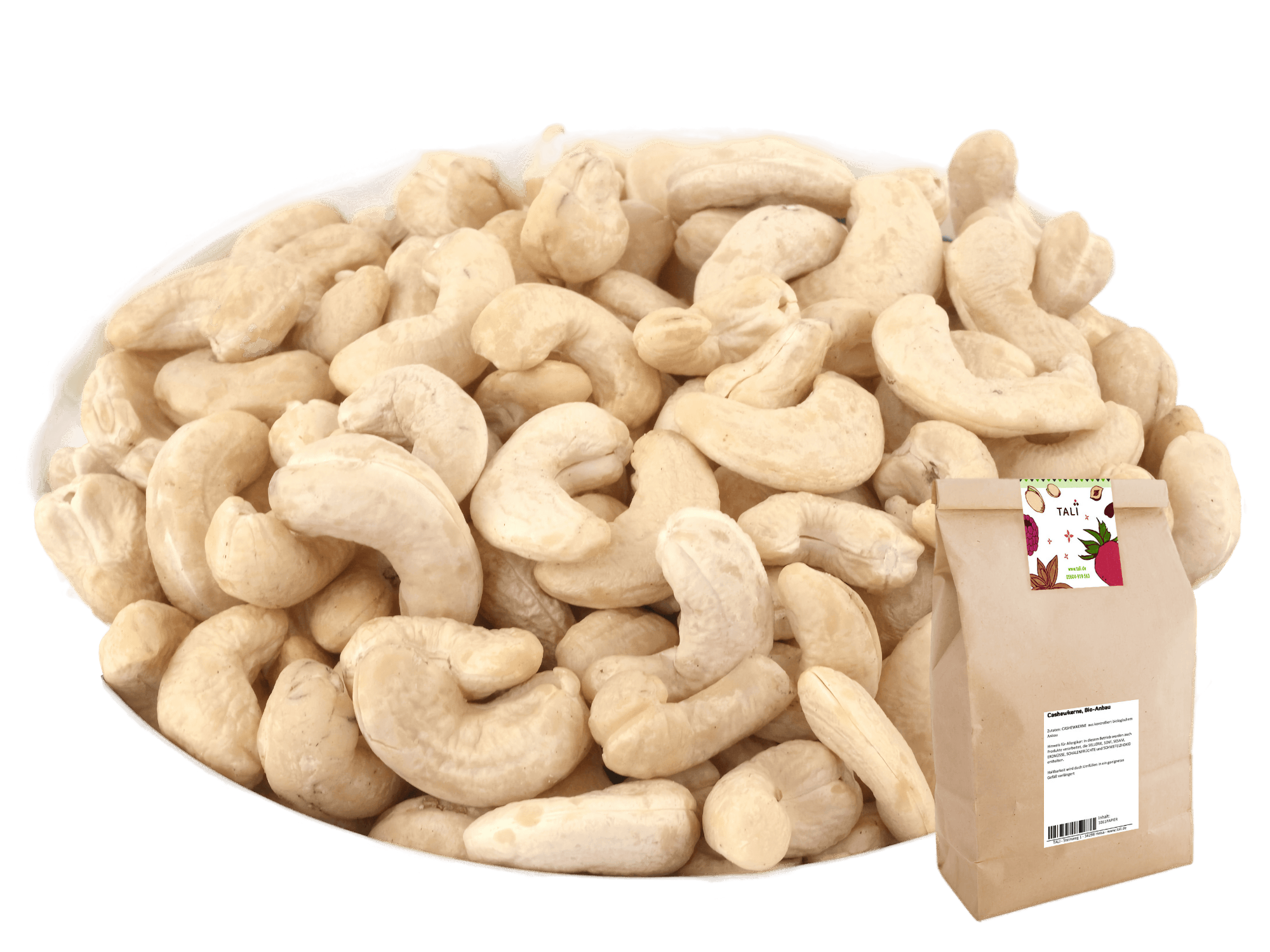 Cashewkerne, Bio-Anbau 1000 g