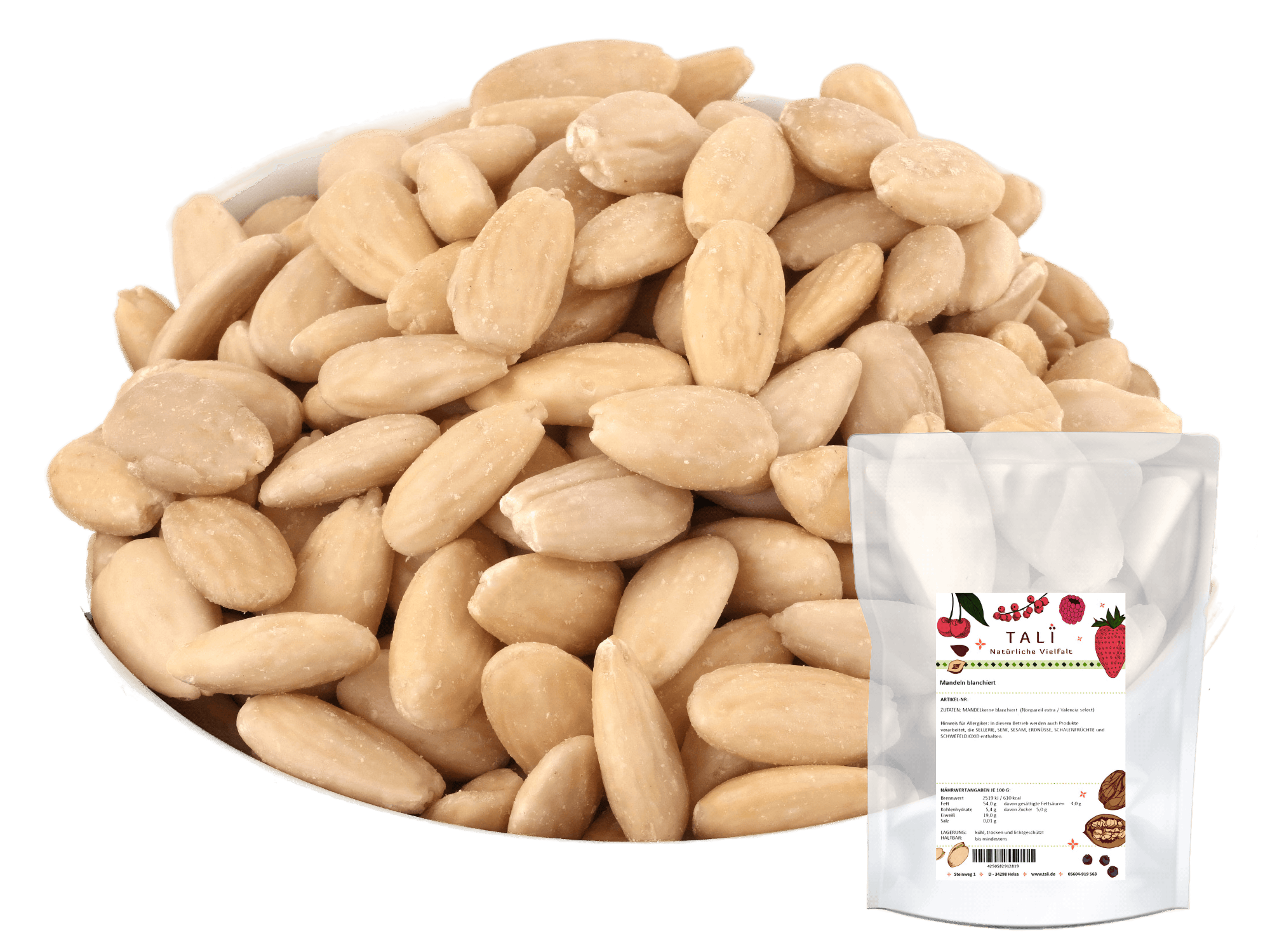 Mandeln blanchiert 250 g