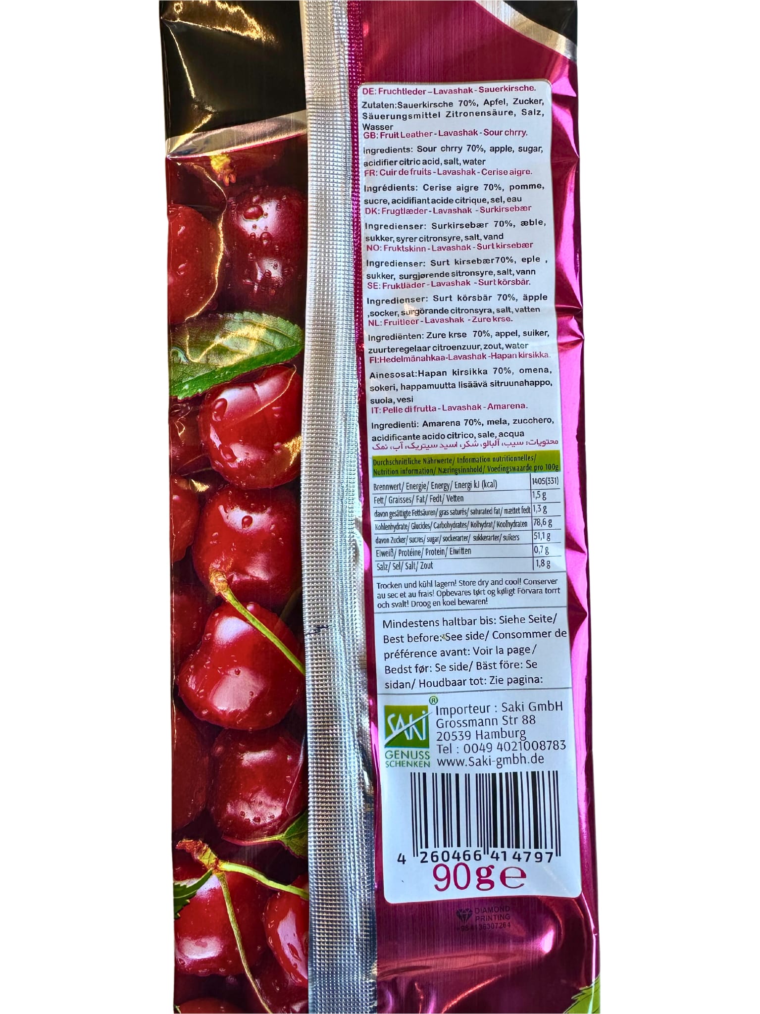 Lavashak Sauerkirsche 90 g