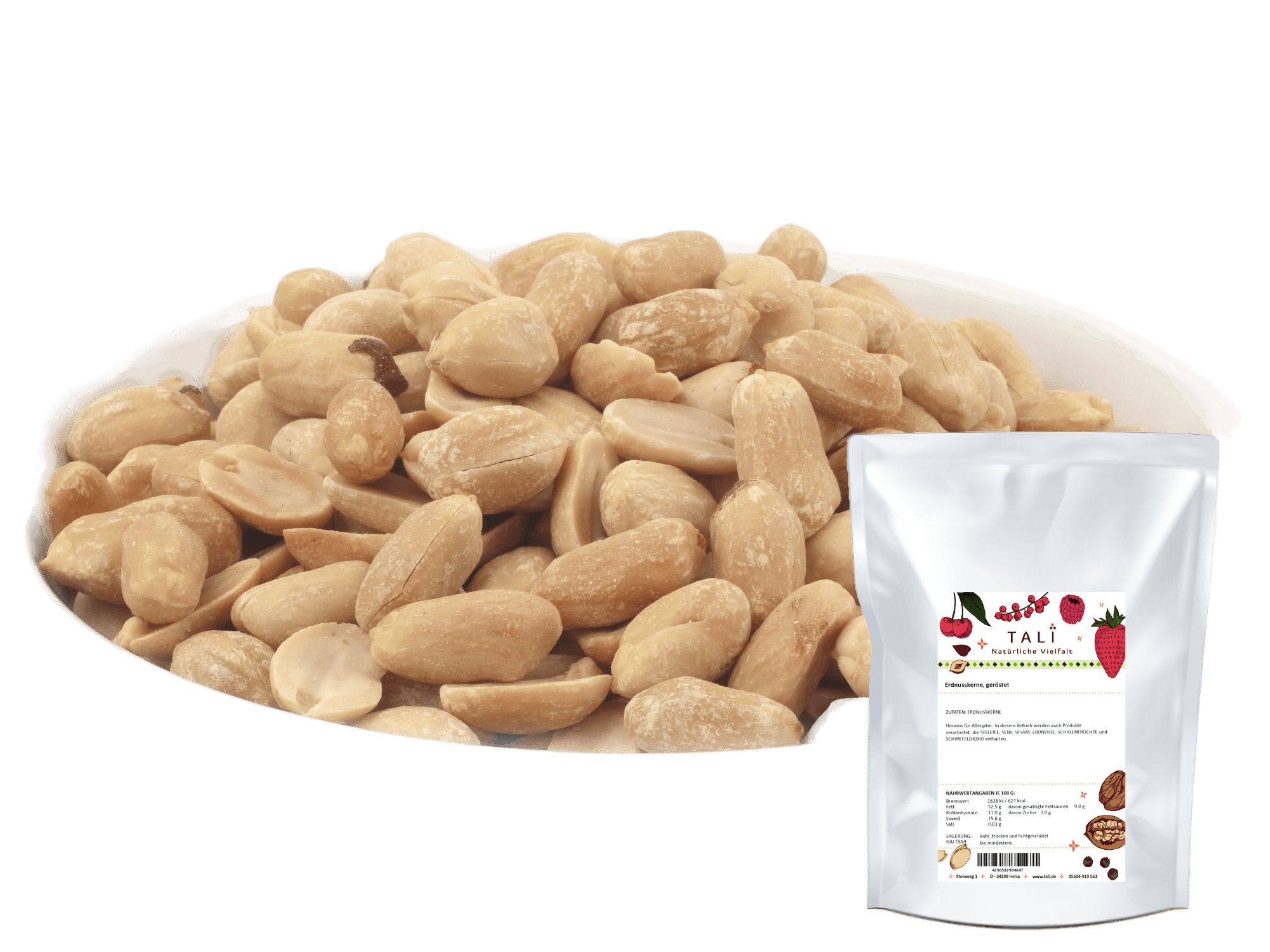 Erdnusskerne, geröstet 500 g