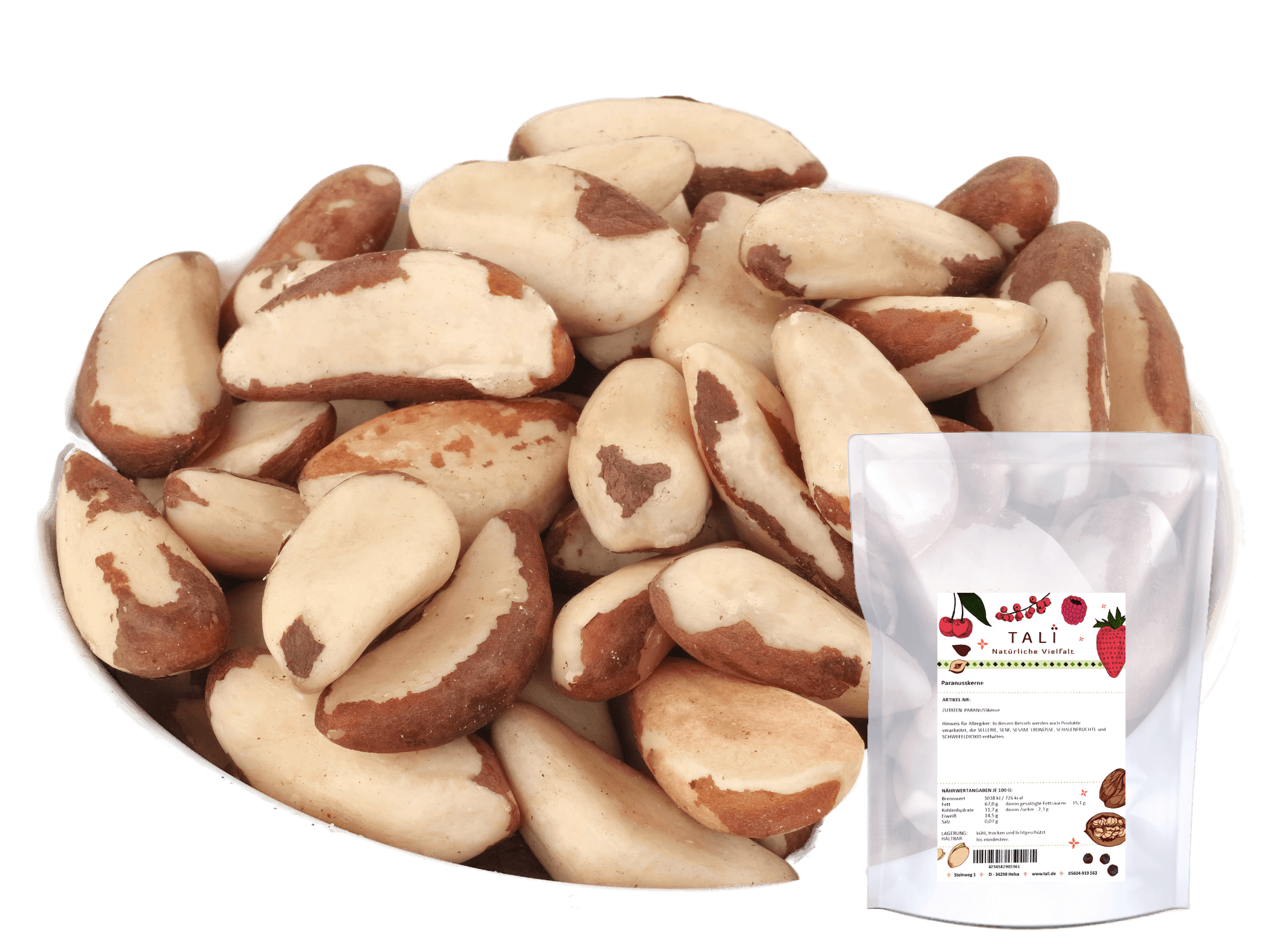 Paranusskerne 500 g