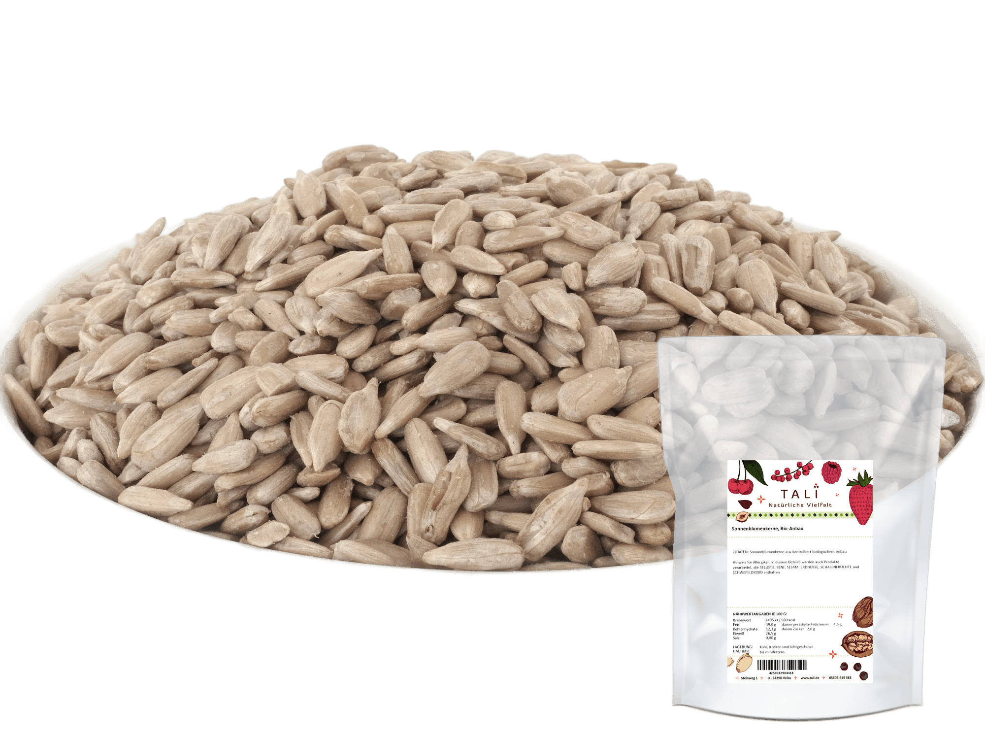 Sonnenblumenkerne, Bio-Anbau 250 g