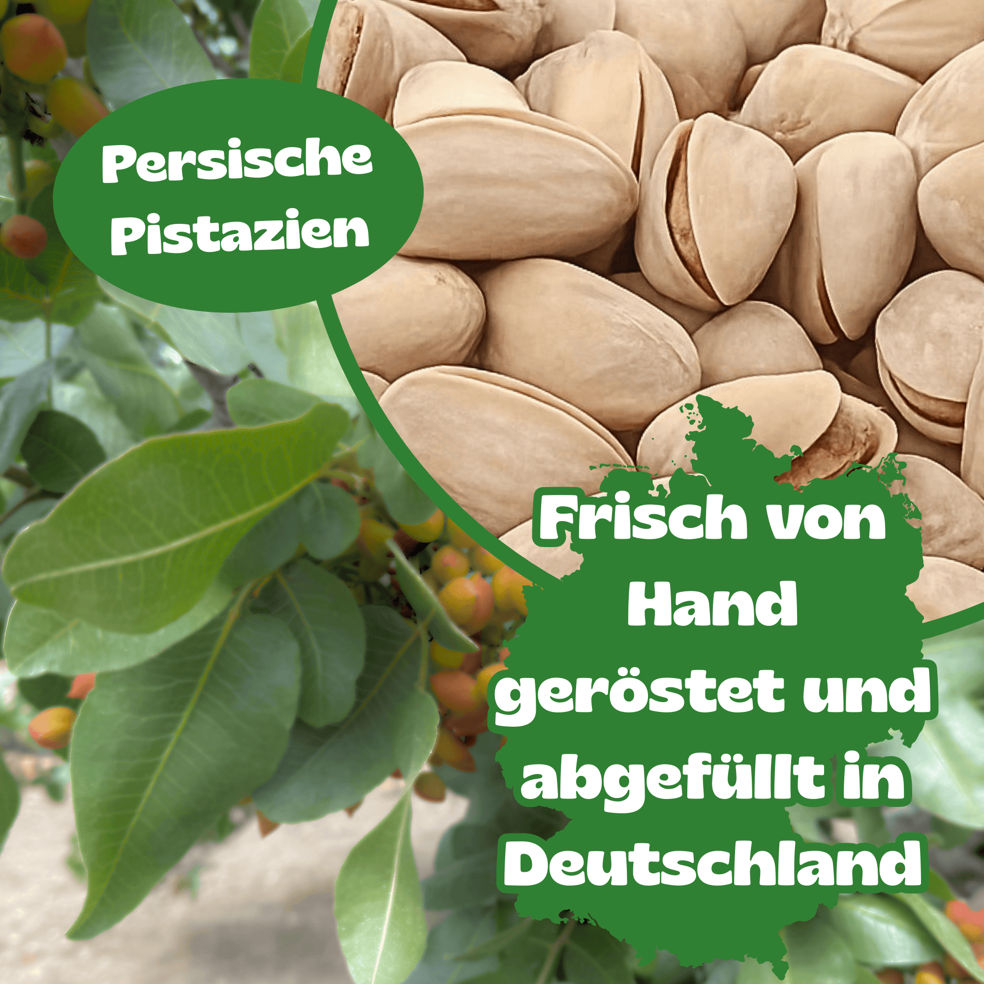 Pistazien, geröstet und gesalzen 500 g
