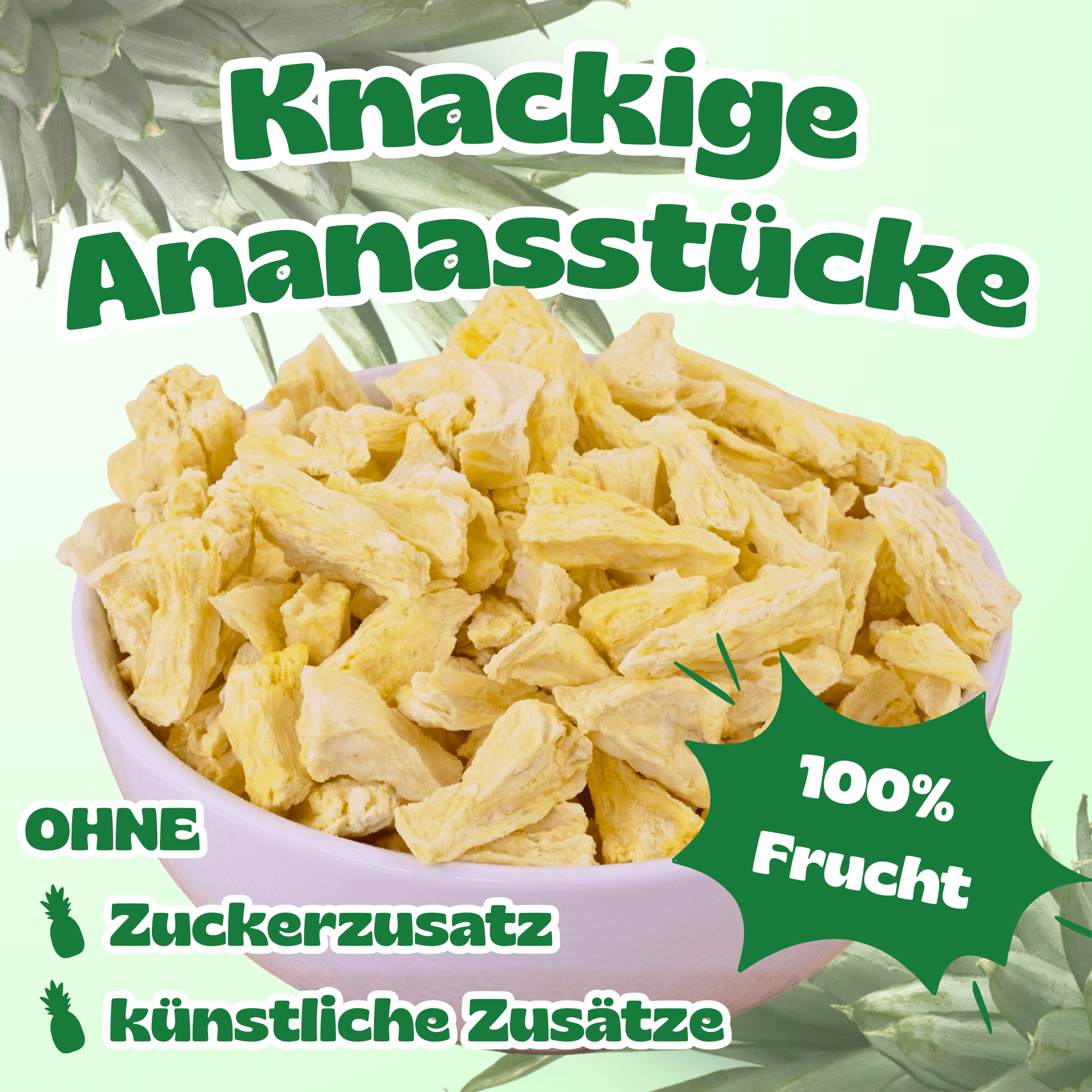 Ananas gefriergetrocknet 200 g