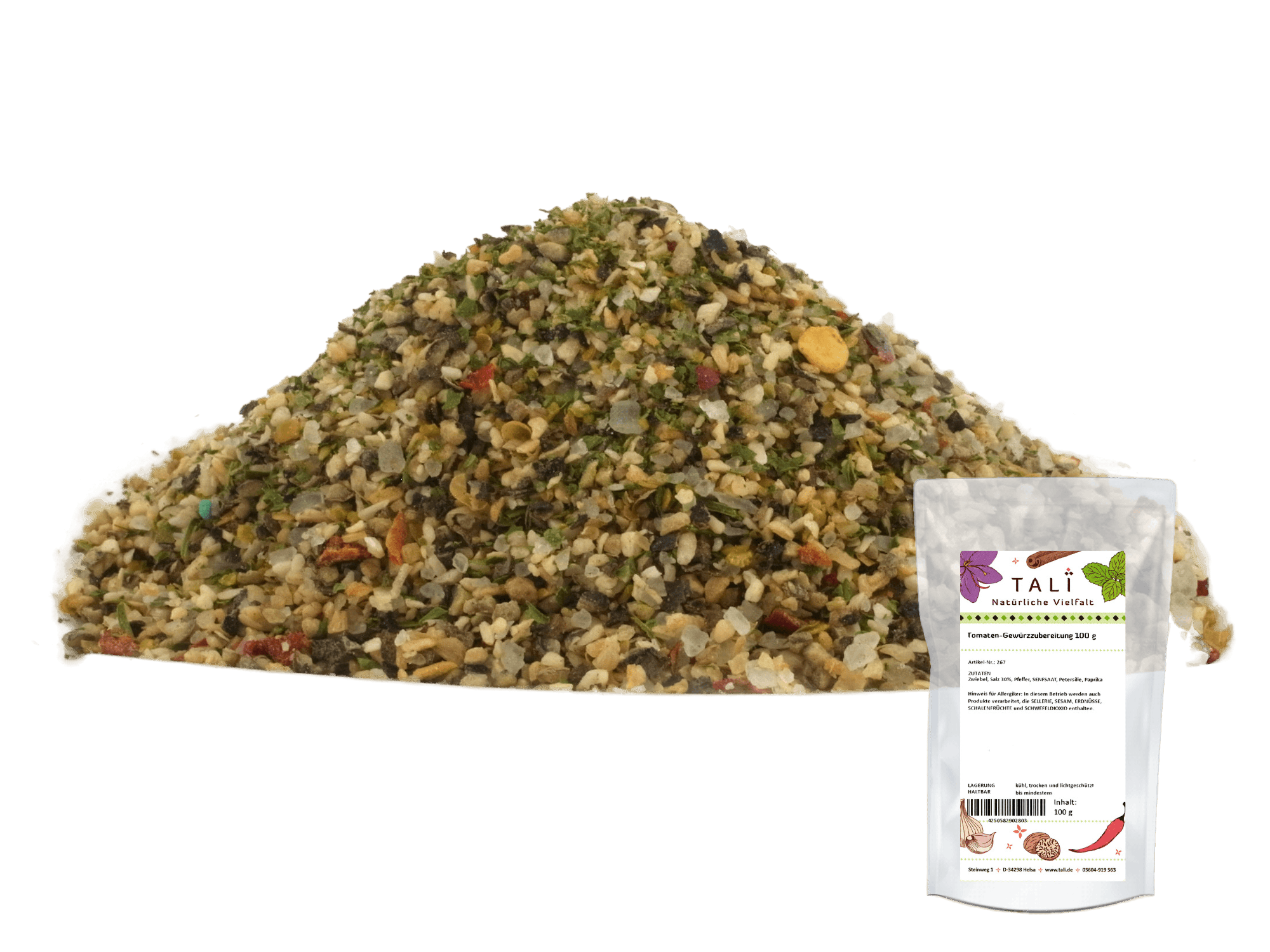 Tomaten-Gewürzzubereitung 100 g