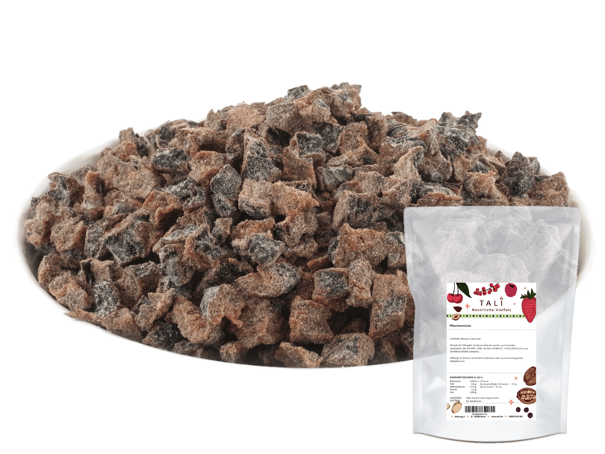 Pflaumenstücke 1000 g