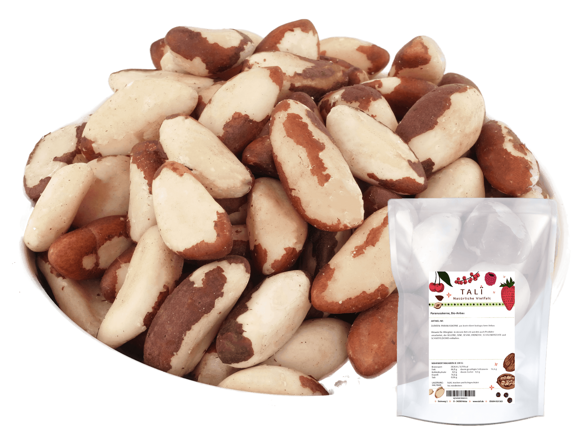 Paranusskerne, Bio-Anbau 250 g