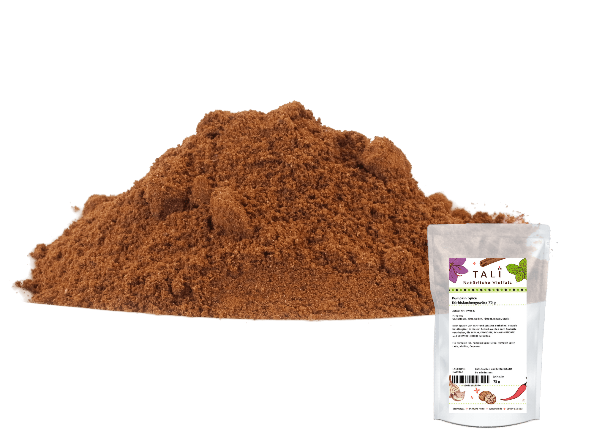 Pumpkin Spice - Kürbiskuchengewürz 75 g