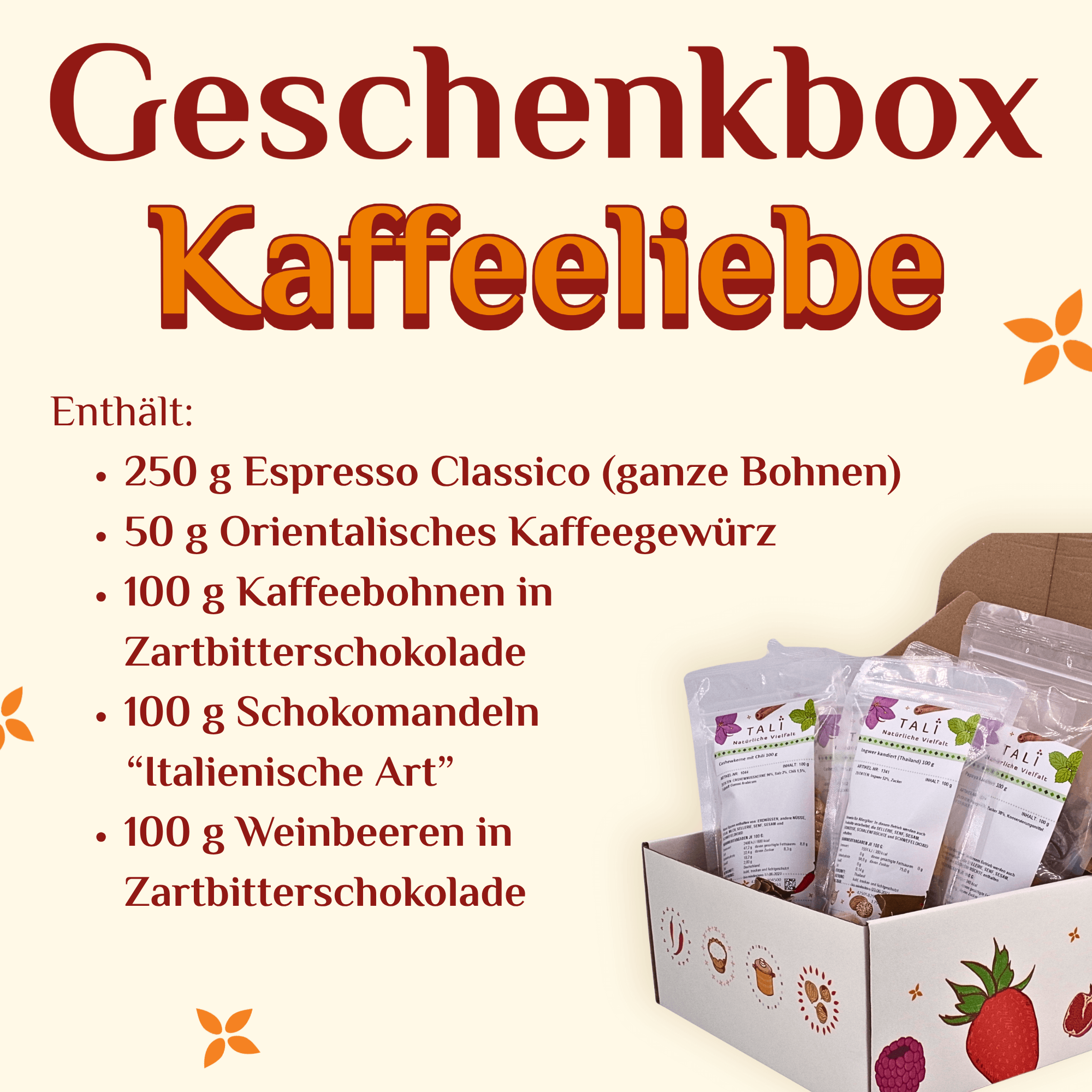Geschenkbox "Kaffeeliebe"