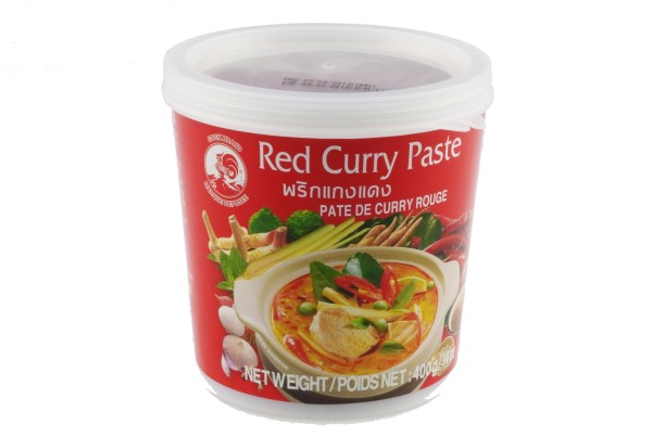 Curry-Paste thailändisch, rot, 400 g (Cock Brand)