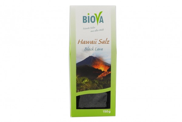 Hawaii Salz schwarz Black Lava 150 g