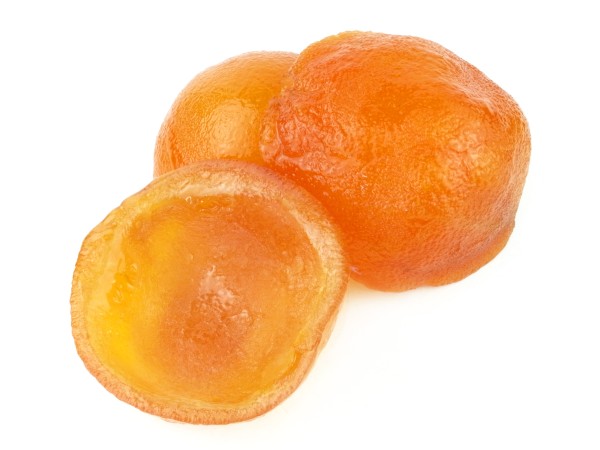 Orangeat, halbe Schalen