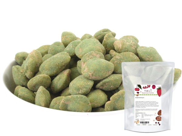 Wasabi-Erdnüsse grün