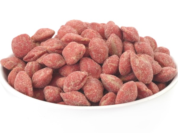 Wasabi-Erdnüsse rot
