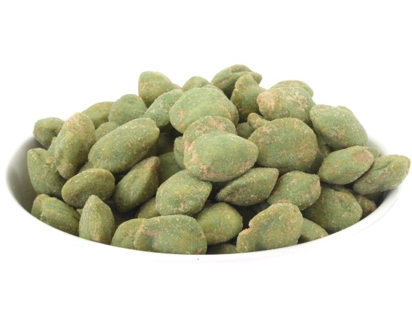 Wasabi-Erdnüsse grün